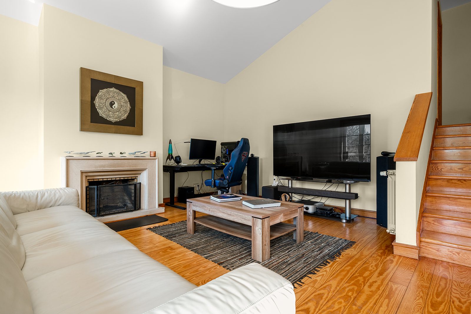 In a prestigious condominium