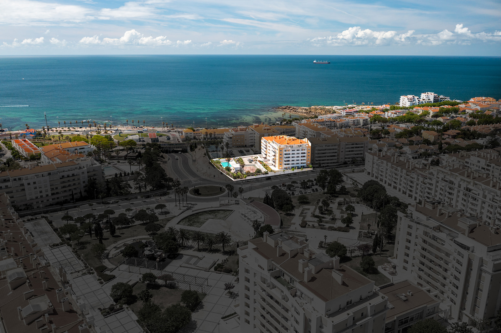Ocean View in a Private Condominium